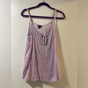 Torrid Checkered Tank Top